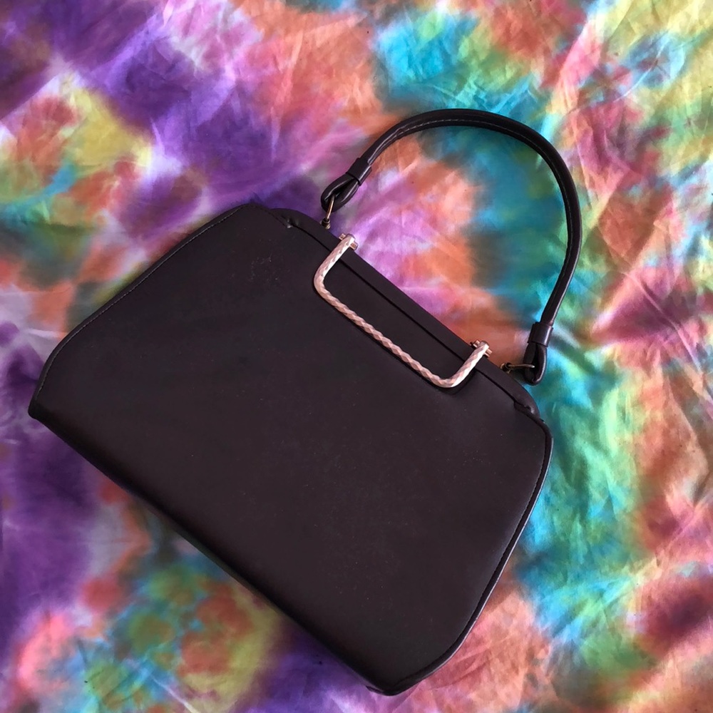 Vintage 70s Vinyl Handbag
